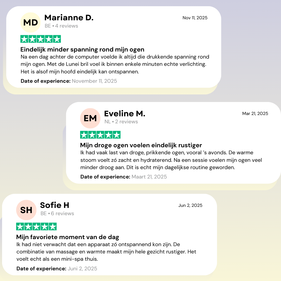 Lunei™ Stoom + Massage Therapie Masker