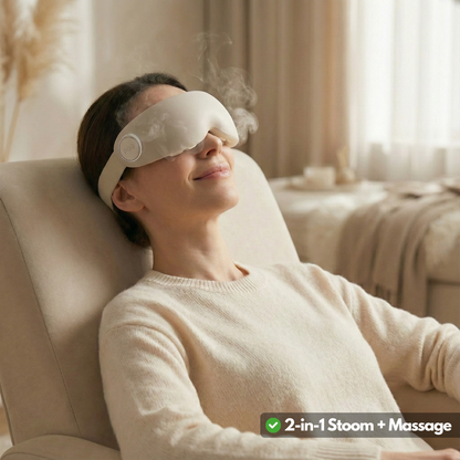 Lunei™ Stoom- & Massage Oogmasker
